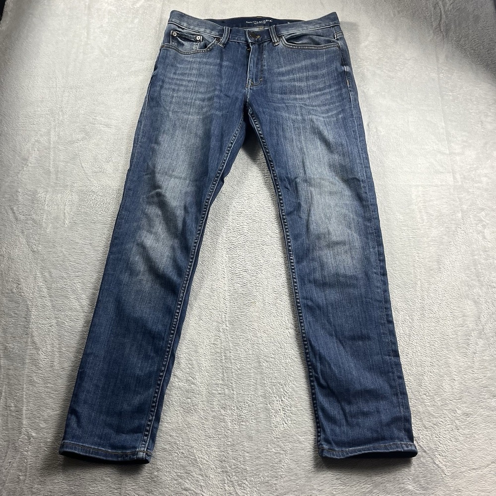 Banana Republic Travelers Jeans Blue Mens 31x28* Pants Slim Fit